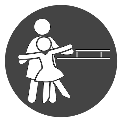 fun facts about me icon, dance
