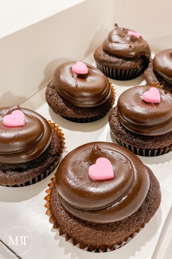 chocolate cupcakes from Georgetown Cupcake in Washington, DC
