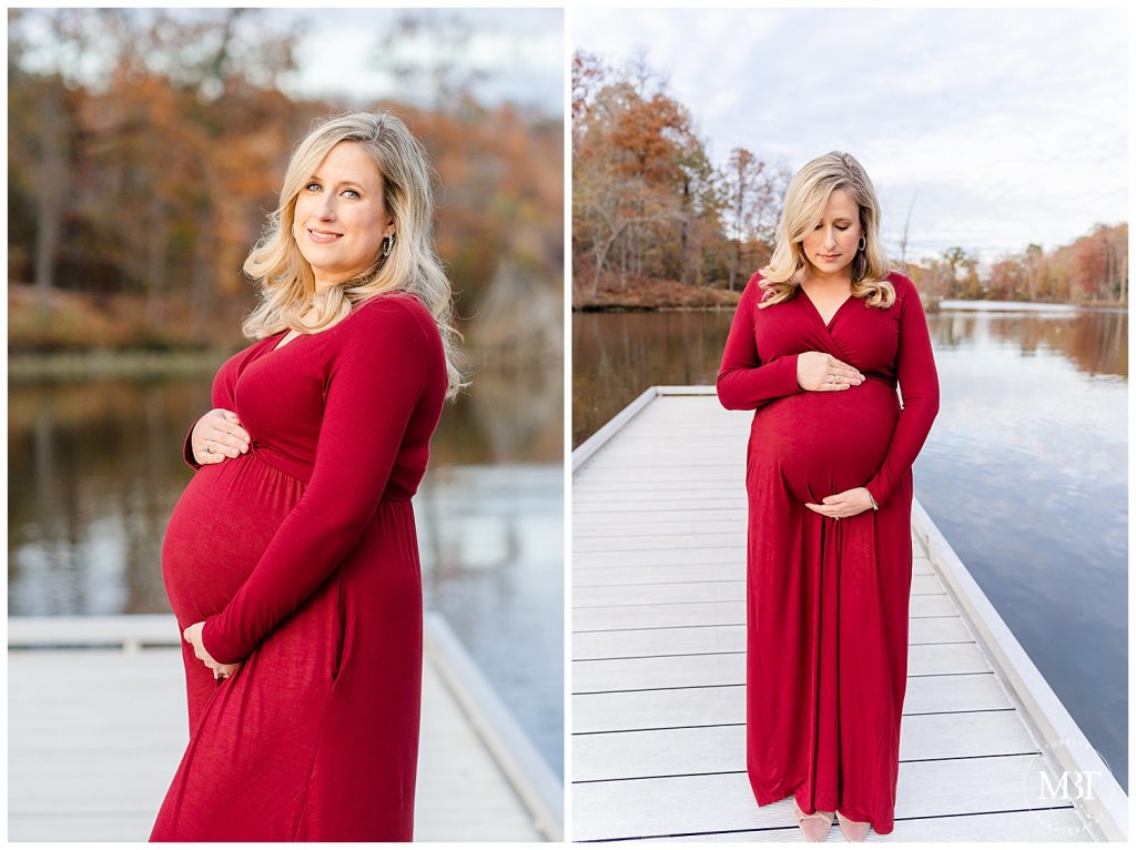 mom to be during her maternity session in Woodbridge, Virginia by a maternity photographer