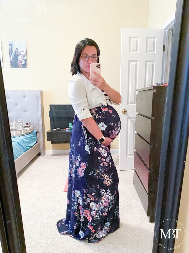 third trimester maternity photo