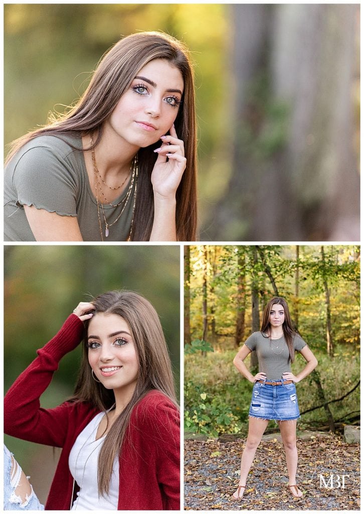 girl during her senior photos taken at Manassas Battlefield in Manassas, Virginia by TuBelle Photography, a Prince William County senior photographer