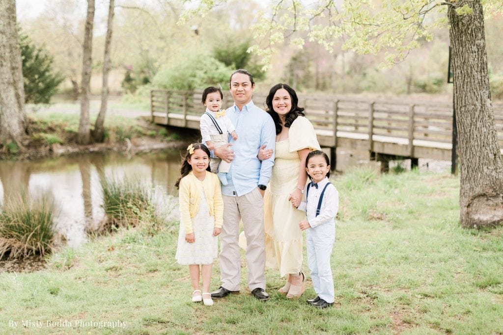 family of Belle, owner of TuBelle Photography, a family, maternity, newborn, & senior photographer in Northern Virginia