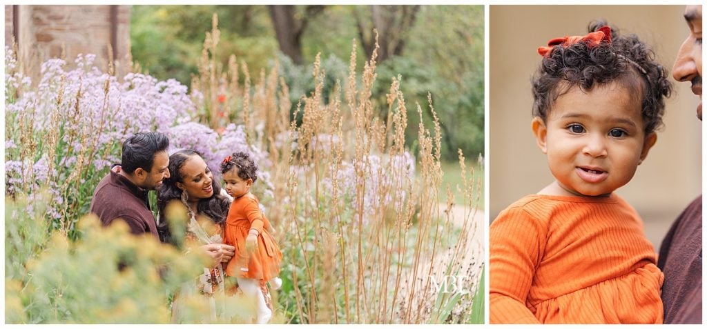 Fall family photography in Northern Virginia of mom, dad and baby cuddling in the grass taken by Tubelle Photography, a Northern Virginia Photographer. class=